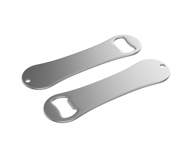 不锈钢平板开瓶器，坚固耐用的啤酒开瓶器。图片下载