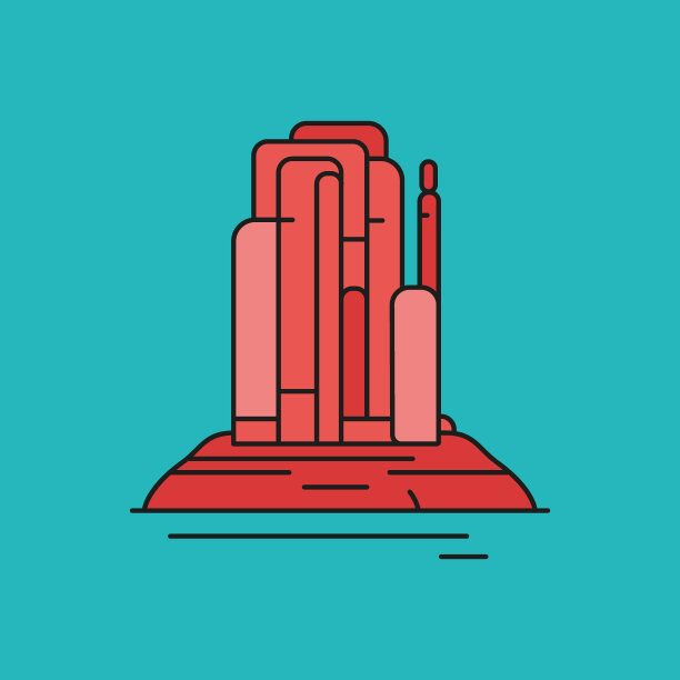 旅游和旅游地点。大陆，国家，城市，象征亚洲，非洲，澳大利亚，欧洲，美洲图片下载