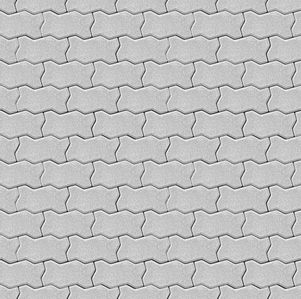 外部用自锁混凝土路面的完美无缝纹理瓷砖。用于渲染。灰色之字形图片下载