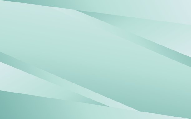 最小几何背景。薄荷绿色元素与梯度。图片下载