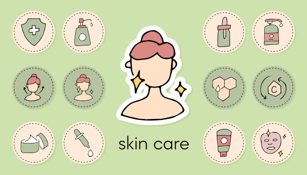 皮肤护理图片下载
