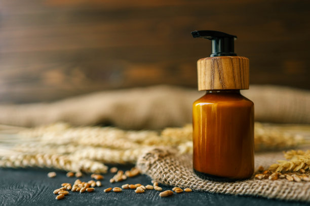 小麦胚芽保湿霜，化妆品图片下载