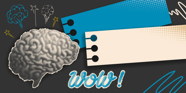 复古风格的广告横幅图片下载