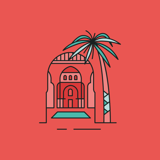 旅游和旅游地点。大陆，国家，城市，象征亚洲，非洲，澳大利亚，欧洲，美洲图片下载