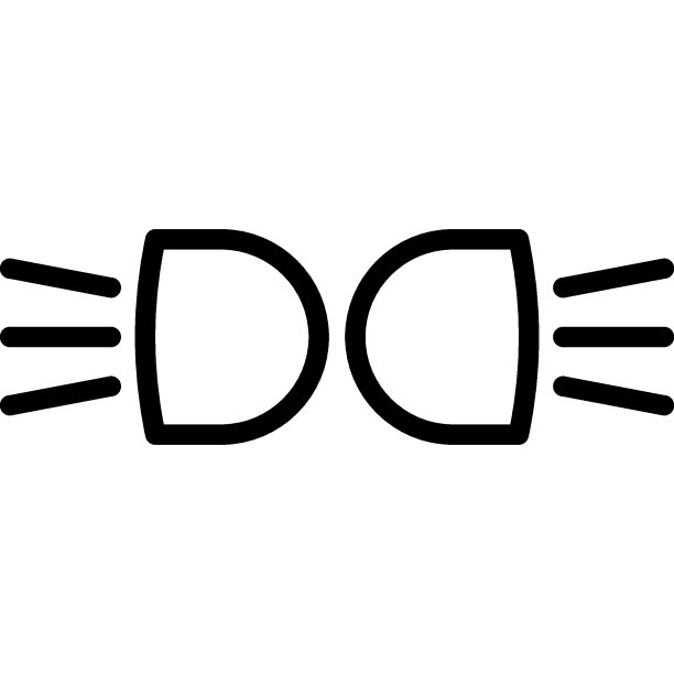 汽车指示灯仪表盘图标图片下载