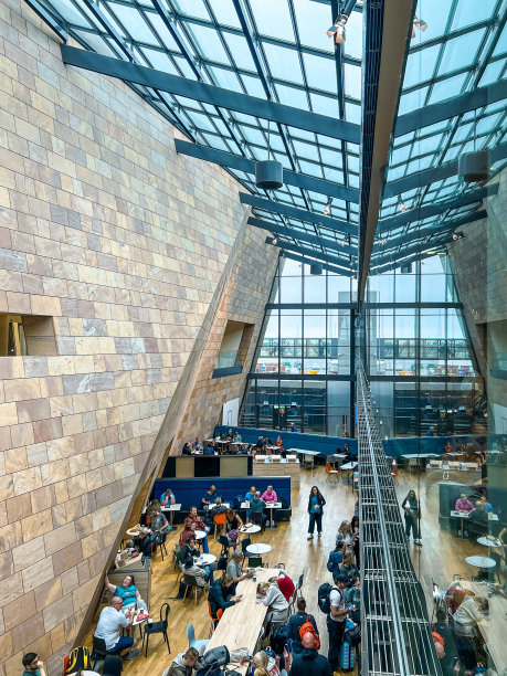 现代机场咖啡厅图片下载