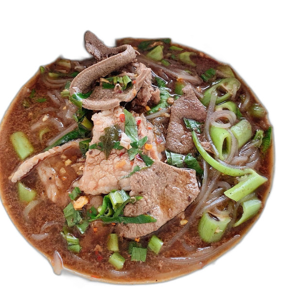 一碗有肉和蔬菜的汤的照片。图片下载