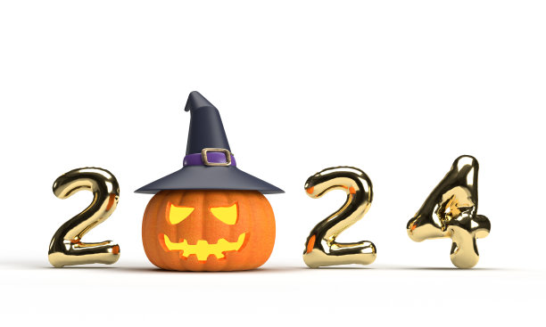 2024 2025 2023时间新年快乐万圣节31 31天日期南瓜帽子黄色橙色装饰令人毛骨悚然的恐怖邪恶的灯笼有趣的黑夜恐惧可爱的10月31日灯笼怪物图片下载