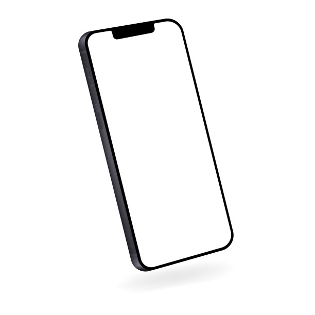 iPhone屏幕模型。编辑iPhone屏幕布局。平的风格。矢量图标图片下载