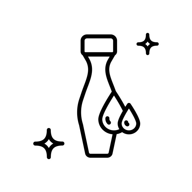 黑眼圈和浮肿的眼部精华液。简单的线条图标。针对细纹和皱纹的眼霜。矢量隔离轮廓图图片下载