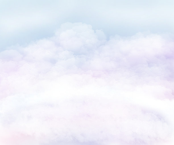 作为背景的粉蓝色天空彩绘。图片下载