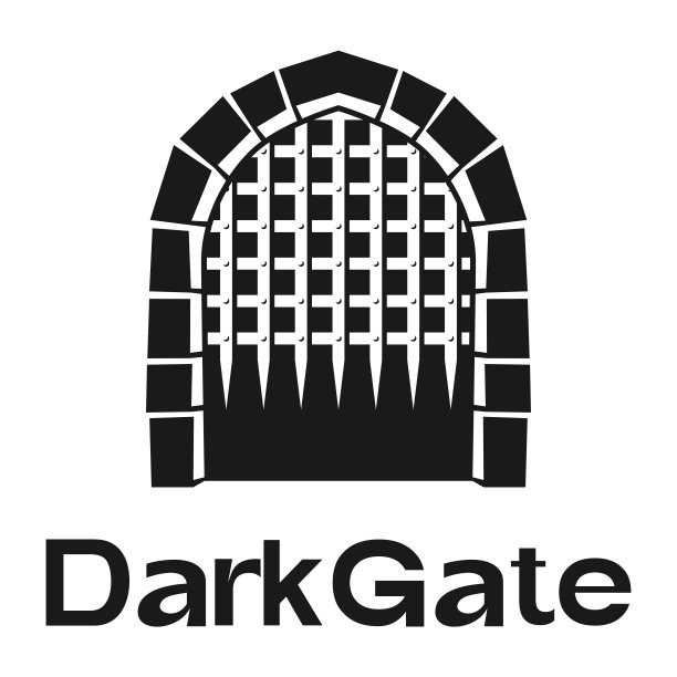 暗门平面极简主义标志设计图片下载