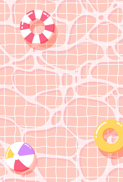 从正上方看到的水池插图图片下载