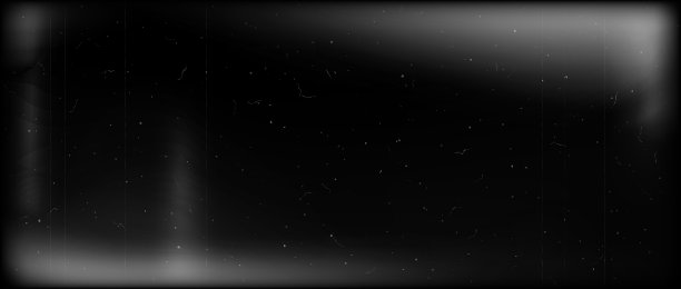 复古黑色电影框架纹理。黑白纹理电影背景。复古照片滤镜模板与光泄漏，颗粒，划痕，噪音，灰尘。怀旧的电影摄影效果。向量图片下载