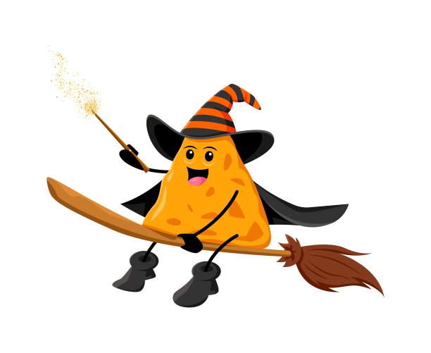 卡通万圣节玉米片tex mex快餐图片图片下载