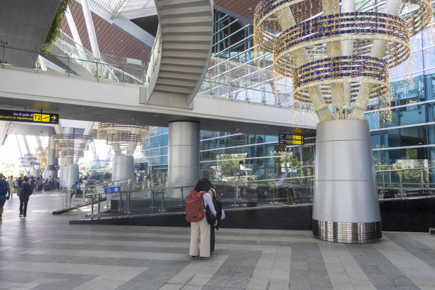 越南岘港国际机场的景观图片下载