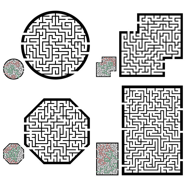 艰难的迷宫图片下载