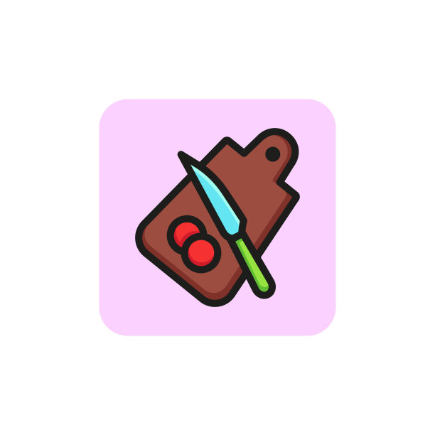 剁菜线图标图片下载