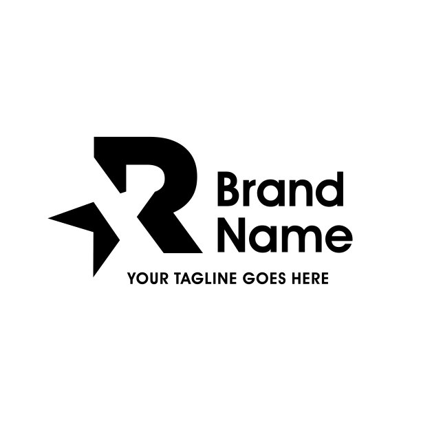 简单而难忘的首字母R星图片下载