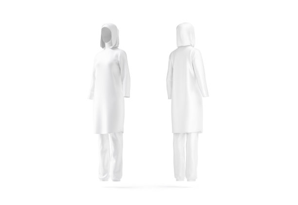 空白布基尼模型，背面视图图片下载