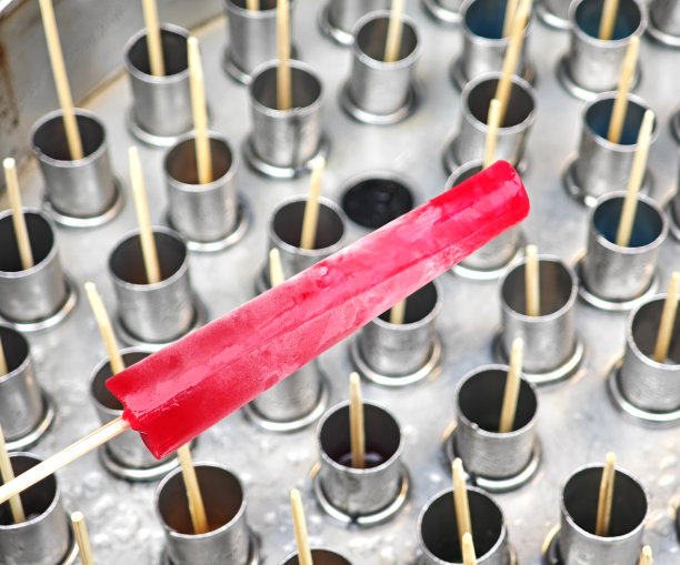 步行街的泰式冰棍图片下载