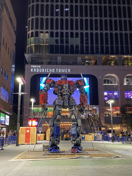 日本东京新宿夜景图片下载