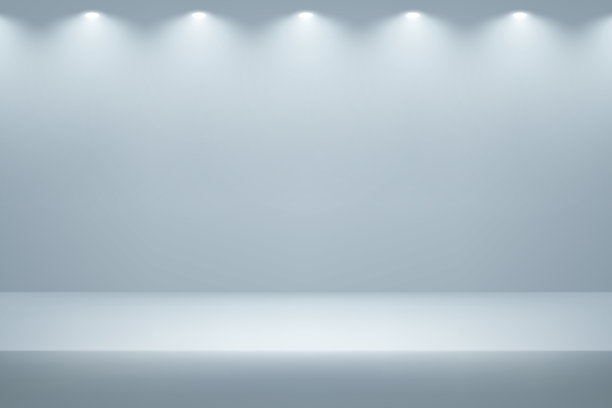 空荡荡的灰白色工作室背景。在网站上销售产品的空间。矢量插图。图片下载