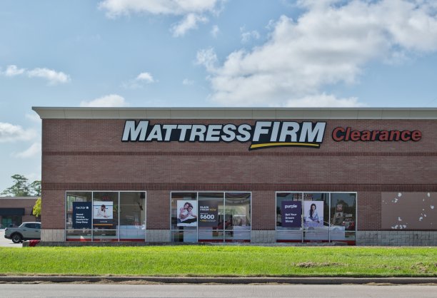 床垫公司清仓业务店面在休斯敦，得克萨斯州美国。图片下载