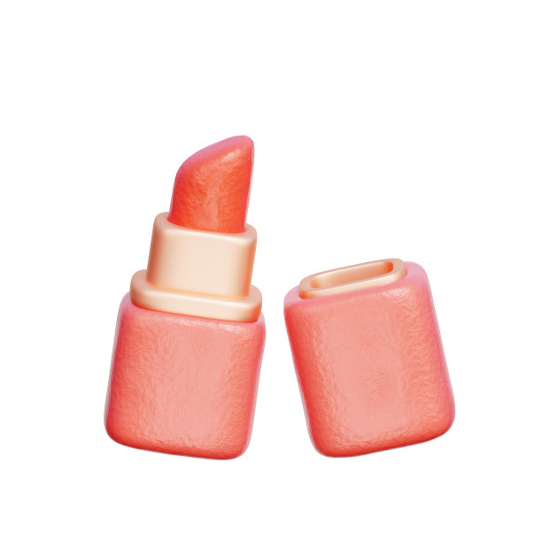 采购产品口红，美容化妆品，化妆品和护肤品，3D渲染。图片下载