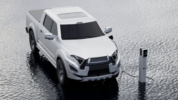 电动汽车充电图片下载