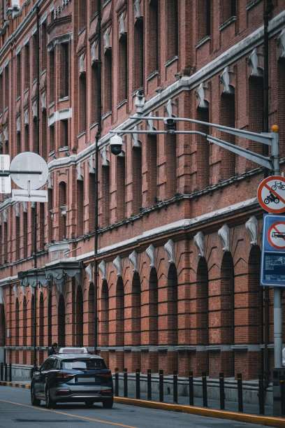 中国上海外滩的老西式建筑图片下载