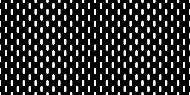 钉板穿孔纹理背景材料与椭圆孔无缝图案板矢量插图。图片下载