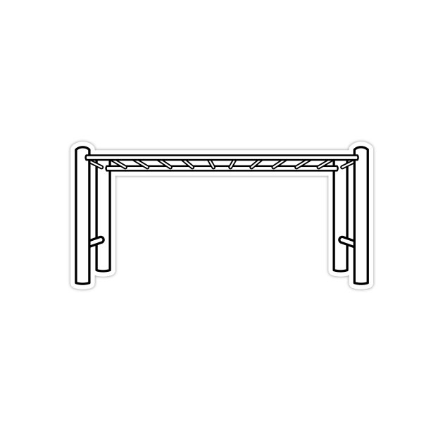 为孩子们玩黑白画的红色猴子条结构的矢量插图，让孩子们根据图片学习颜色。图片下载