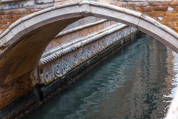 意大利威尼斯美丽的运河街道图片下载