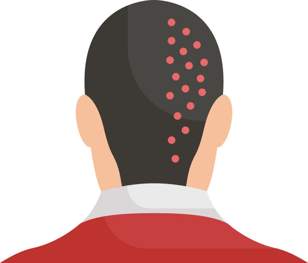 神经系统疾病概念，美容上睑下垂修复向量平面设计，整形外科医生符号，身体轮廓标志，美容治疗股票插图图片下载