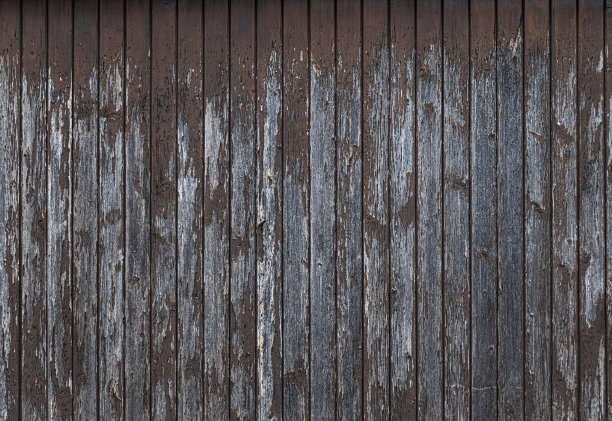 旧木板和旧油漆的残余物的照片图片下载