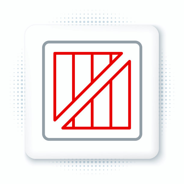 线军用弹药箱与一些弹药子弹图标孤立的白色背景。色彩缤纷的轮廓概念。向量图片下载