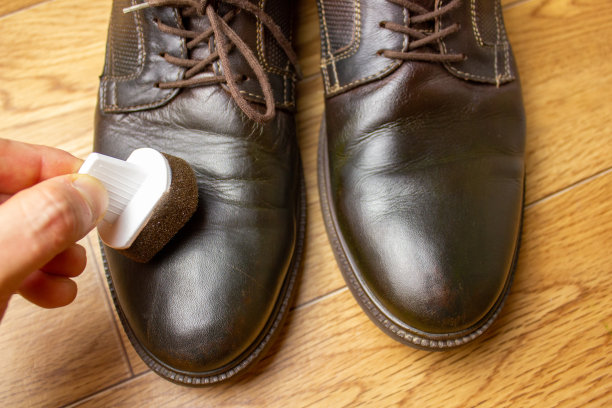 清洁霜，男士经典鞋刷，皮鞋。鞋子护理，鞋子保养。图片下载