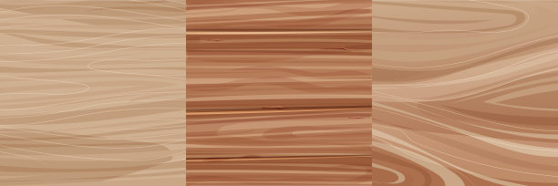 木材年轮纹理顶视图表面。木材、木板或镶板。树干天然木材印章。。矢量图图片下载