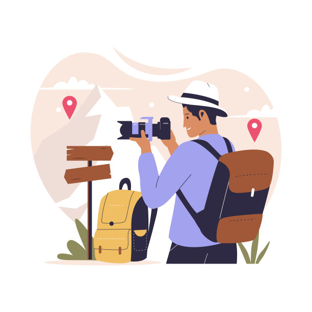 旅游概念图解图片下载