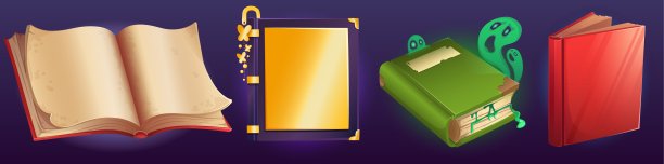 旧游戏纸书的神奇藏宝图卡通图片下载