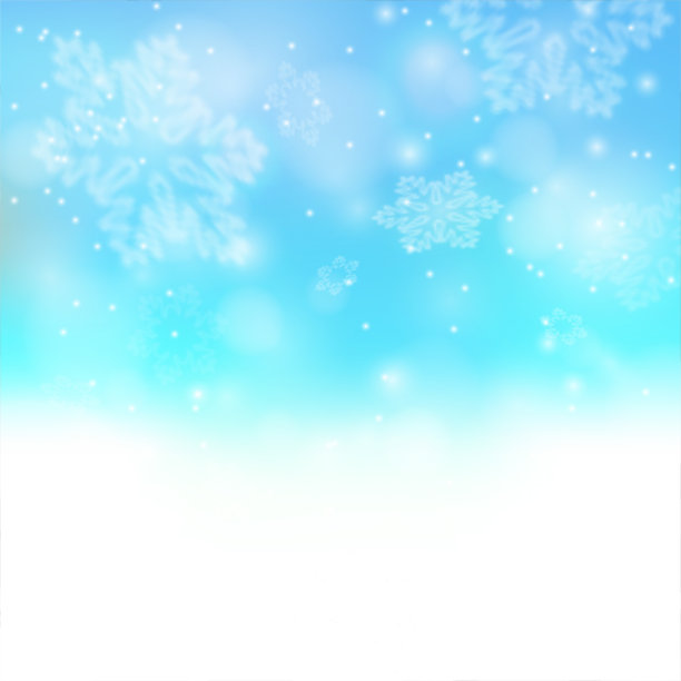 圣诞节。新年。圣诞冬日喜庆的背景用蓝色配上雪花的质感，夜雪飘飘。每股收益10图片下载