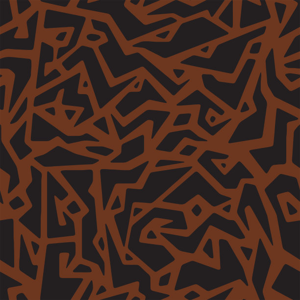 用于装饰的无缝几何模具纹理图案矢量。单色设计用于纺织织物印花图片下载