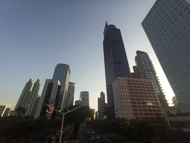 雅加达的摩天大楼图片下载