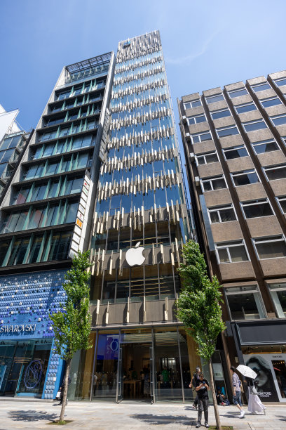 日本东京银座苹果商店图片下载