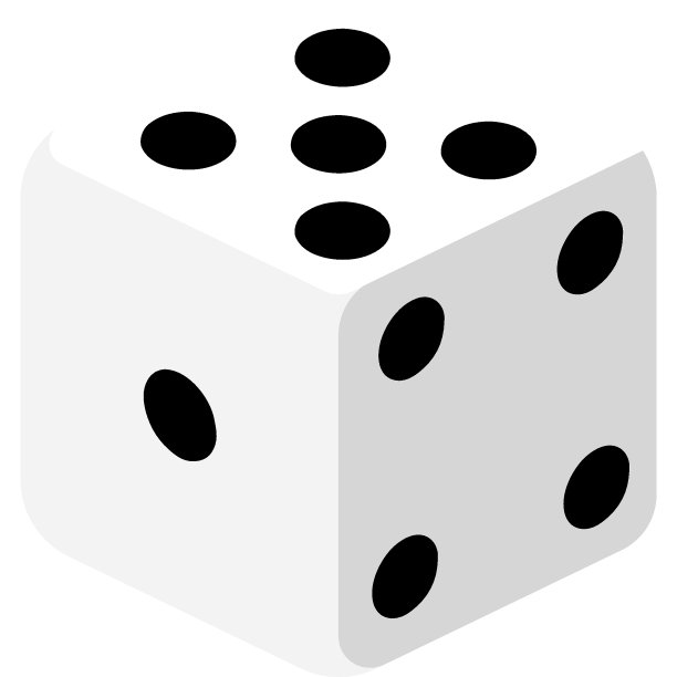 等距设计中的游戏骰子。矢量3d图标图片下载
