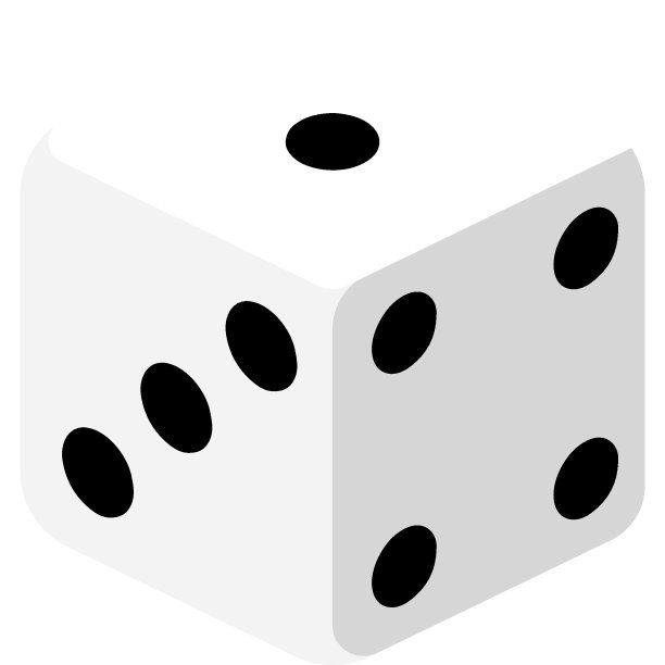 等距设计中的游戏骰子。矢量3d图标图片下载