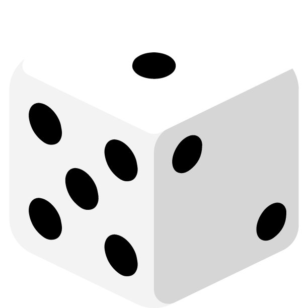 等距设计中的游戏骰子。矢量3d图标图片下载