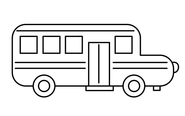 校园接送车图片下载