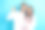 照片肖像漂亮的年轻男子女孩小房子钥匙兴奋开朗穿着时尚的白色衣服孤立在蓝色的背景图片下载